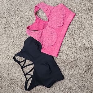 Set of 2 Size Medium Sports Bras